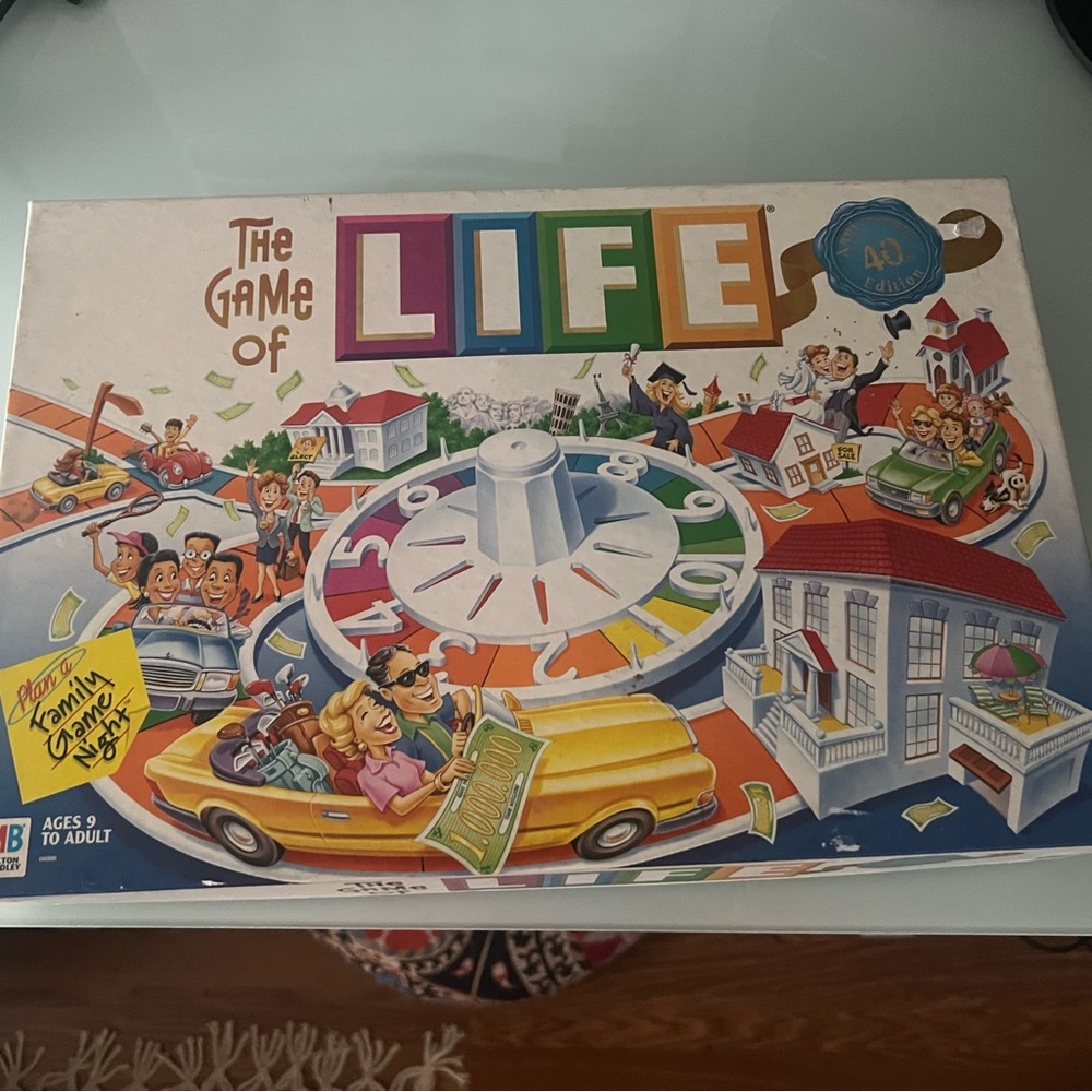 SOLD Life Board Game 40th Anniversary Edition